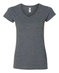 Gildan 64V00L Dark Heather — front