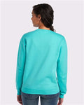 JERZEES 562MR Scuba Blue — on model back