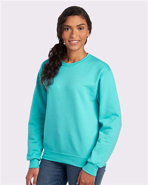 JERZEES 562MR Scuba Blue — on model side
