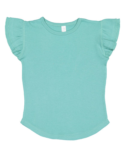 Toddler Flutter Sleeve T-Shirt - Saltwater