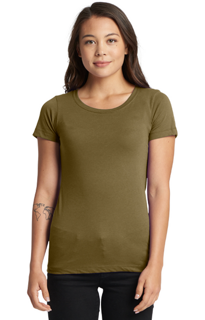 Women's 'Junior Fit' Ideal T-Shirt - Military Green