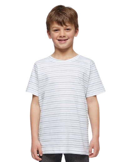 Youth Fine Jersey T-Shirt - Shadow Stripe