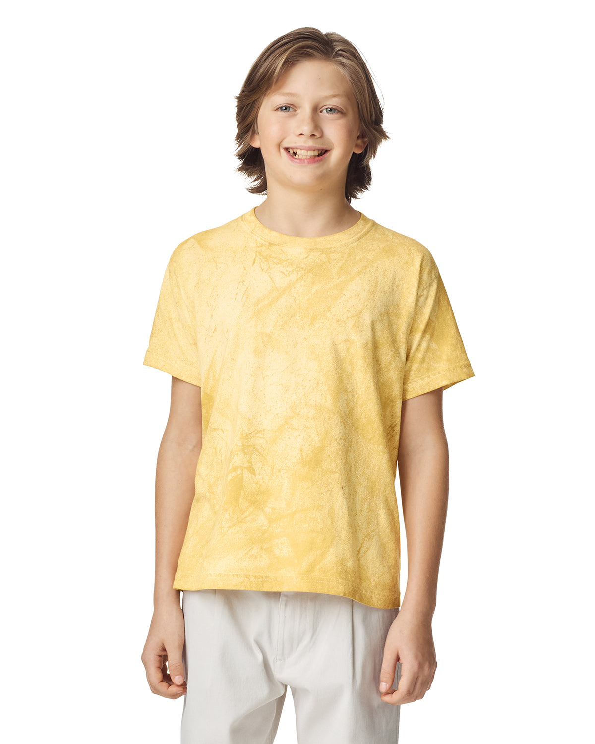Colorblast Youth Heavyweight T-Shirt - Citrine