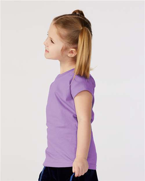 Rabbit Skins 3316 Lavender — on model side