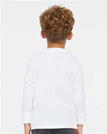 Rabbit Skins 3302 White — on model back