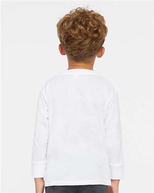 Rabbit Skins 3302 White — on model back