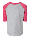 Rabbit Skins 3330 Vintage Heather/ Vintage Hot Pink — front