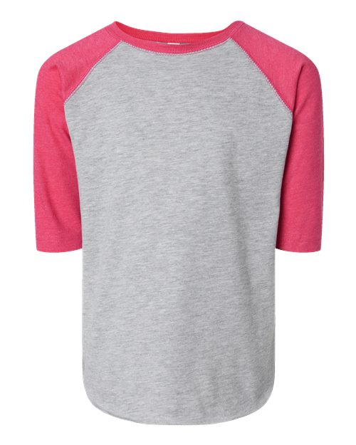 Rabbit Skins 3330 Vintage Heather/ Vintage Hot Pink — front