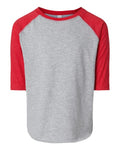 Rabbit Skins 3330 Vintage Heather/ Vintage Red — front