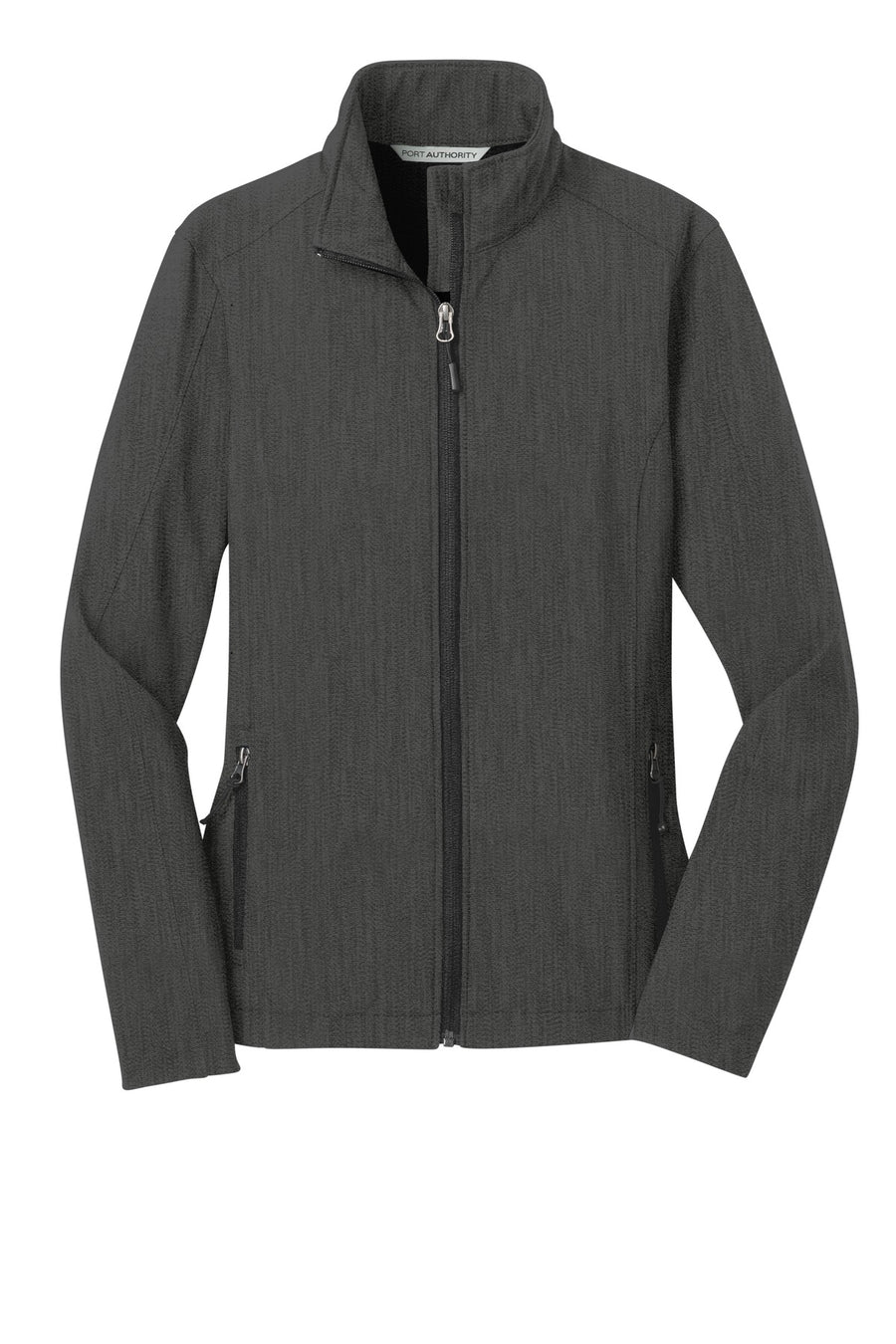 Women's Core Soft Shell Jacket - Black Charcoal Heather