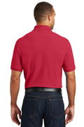 Unisex Core Classic Pique Polo - Rich Red