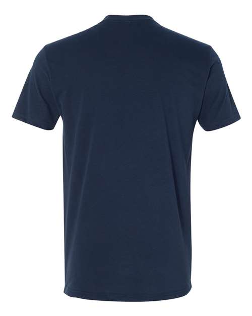 Next Level 6410 Midnight Navy — back