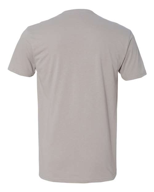 Next Level 6440 Light Grey — back