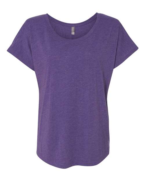 Next Level 6760 Purple Rush — front