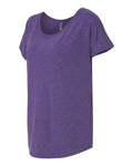Next Level 6760 Purple Rush — side