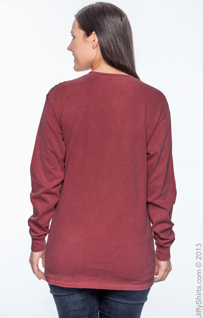 Unisex Heavyweight RS Long-Sleeve T-Shirt - Crimson