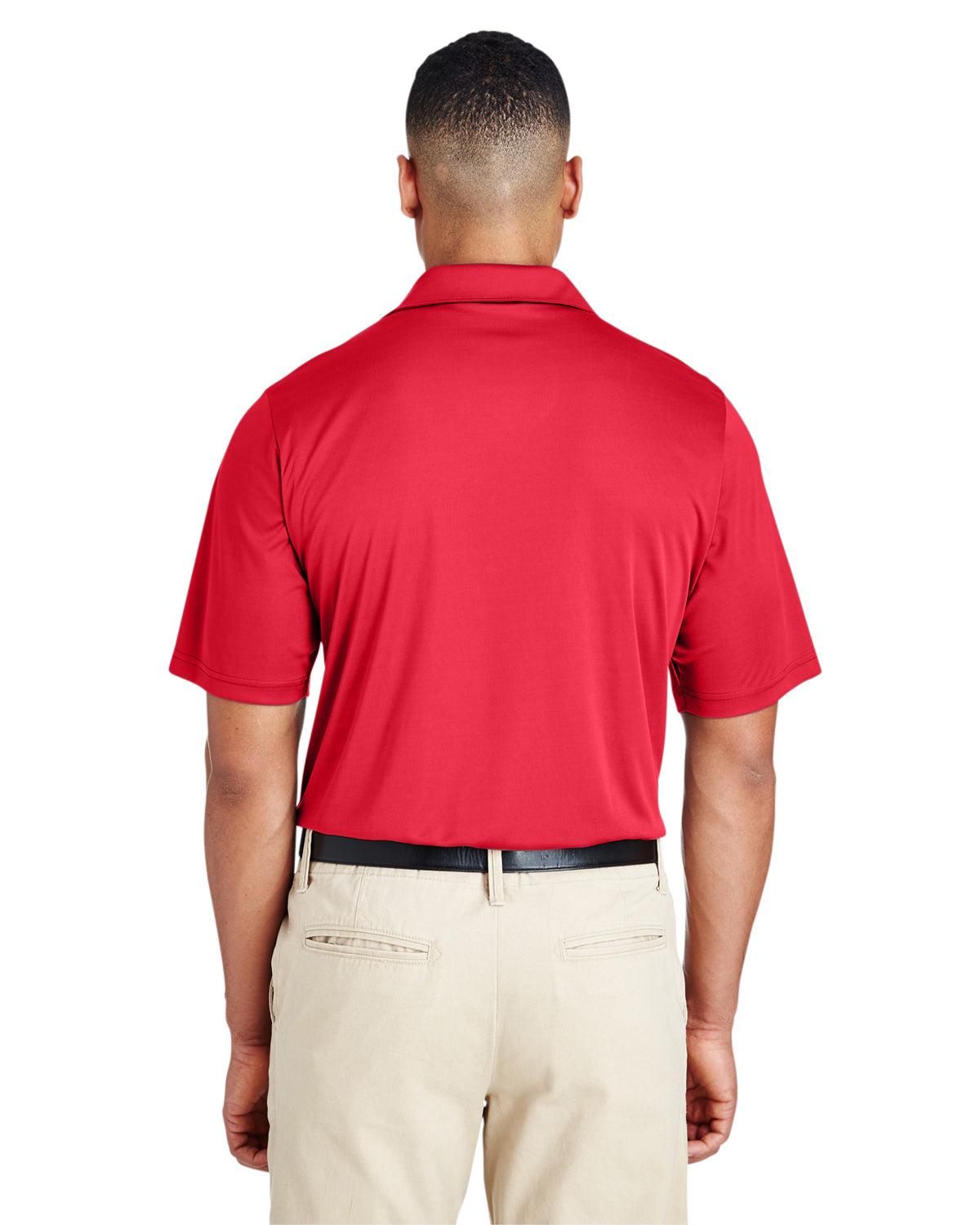 Men's Zone Performance Polo - Sport Red