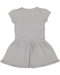 Toddler Baby Rib Dress - Heather