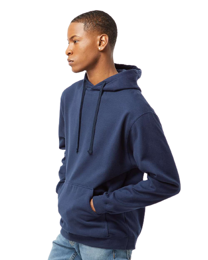 Unisex Fleece Pullover Hoodie - Navy