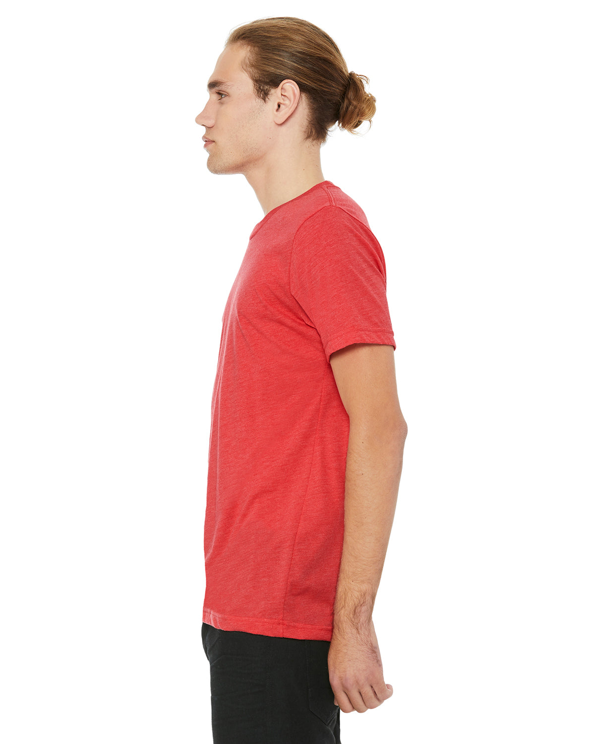 Unisex Triblend T-Shirt - Light Red Triblend