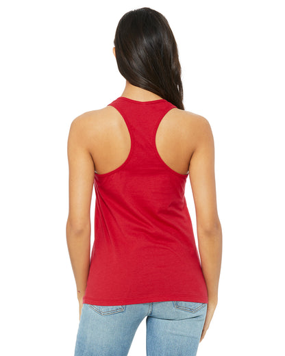 Women's Jersey Racerback Tank - Red