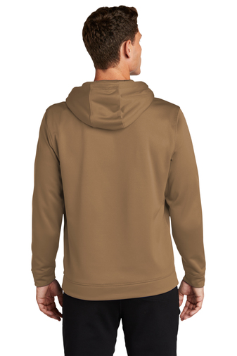 Sport-Wick Fleece Hooded Pullover - Woodland Brown