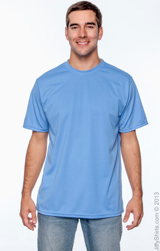 Unisex Wicking T-Shirt - Columbia Blue