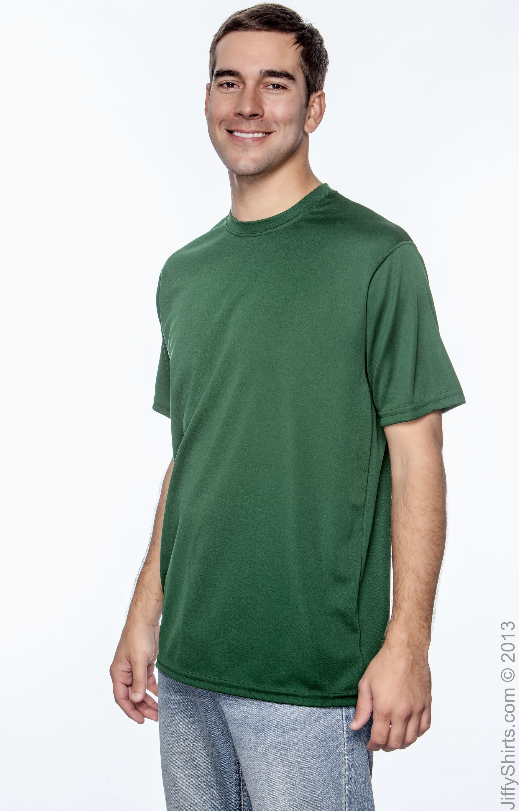 Unisex Wicking T-Shirt - Dark Green