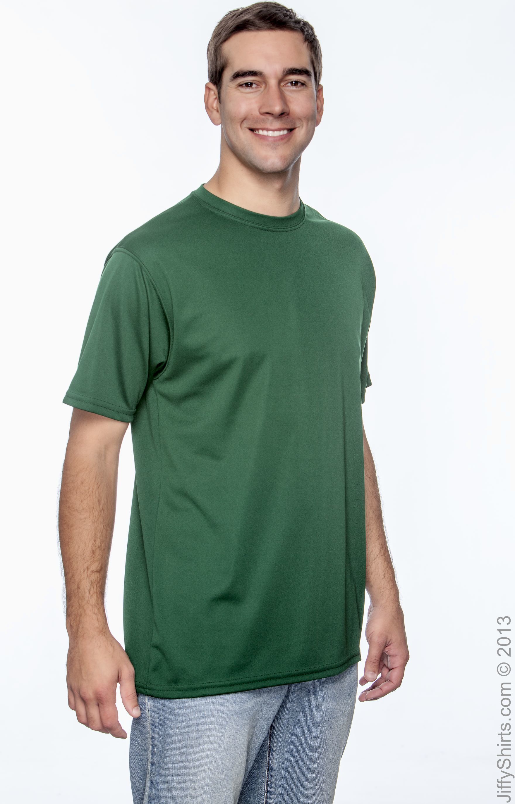 Unisex Wicking T-Shirt - Dark Green