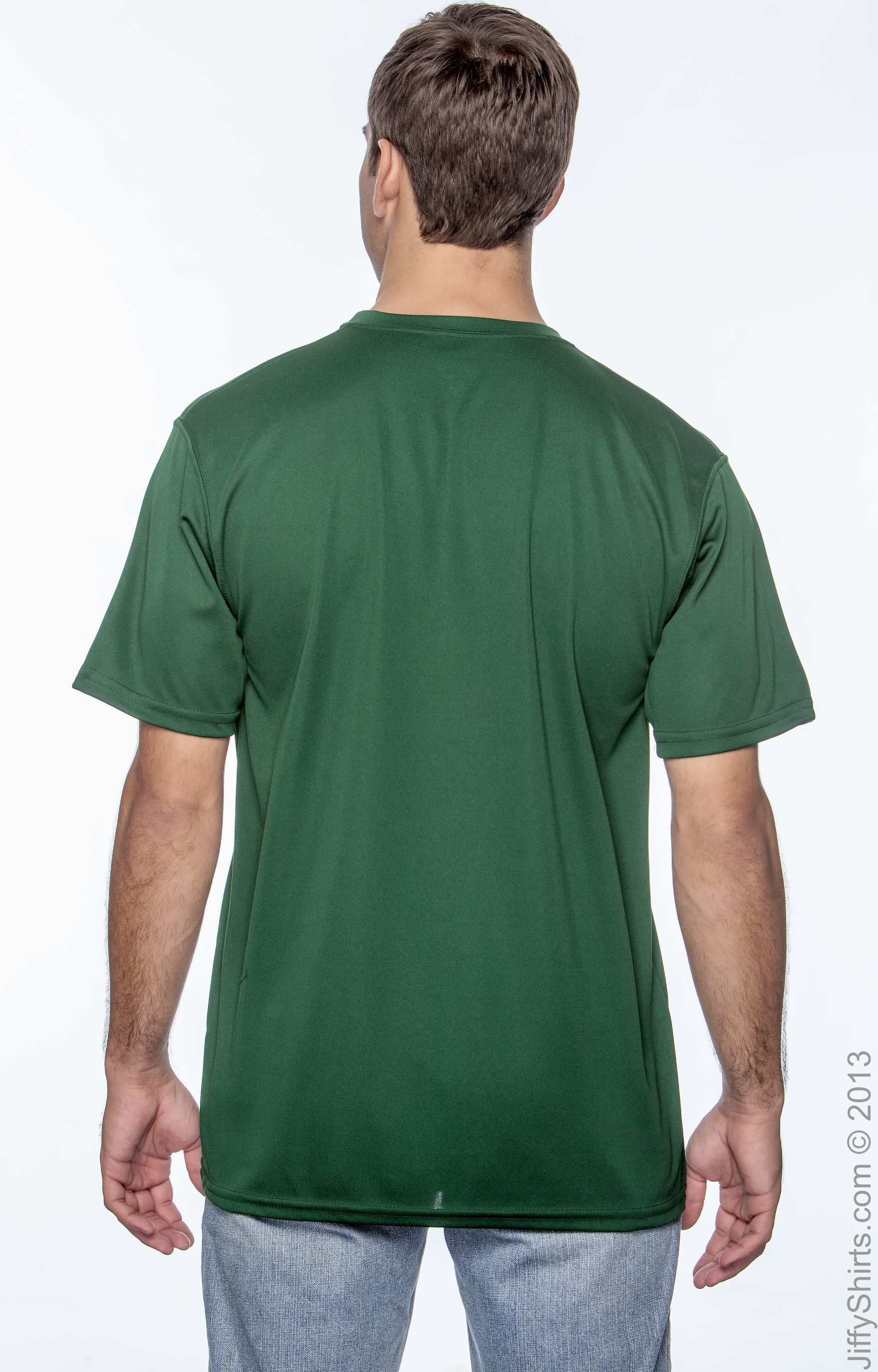 Unisex Wicking T-Shirt - Dark Green