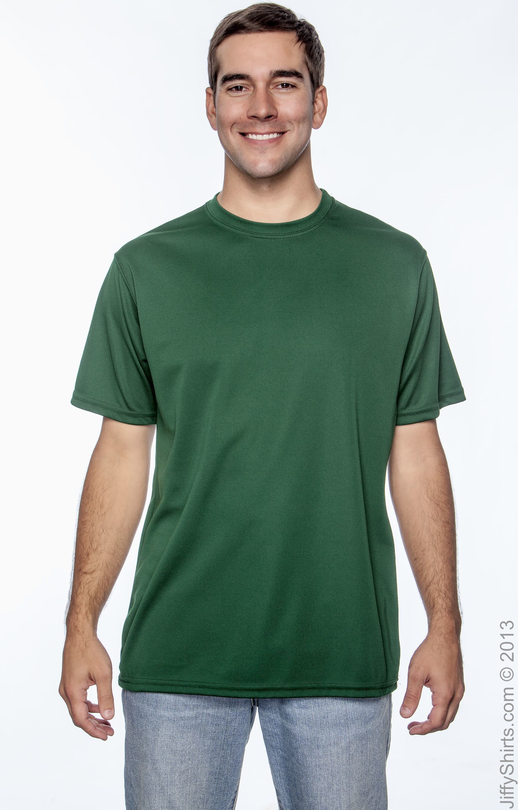 Unisex Wicking T-Shirt - Dark Green