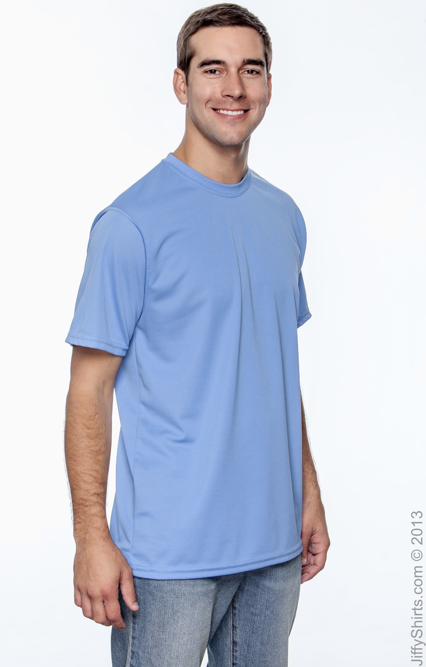 Unisex Wicking T-Shirt - Columbia Blue