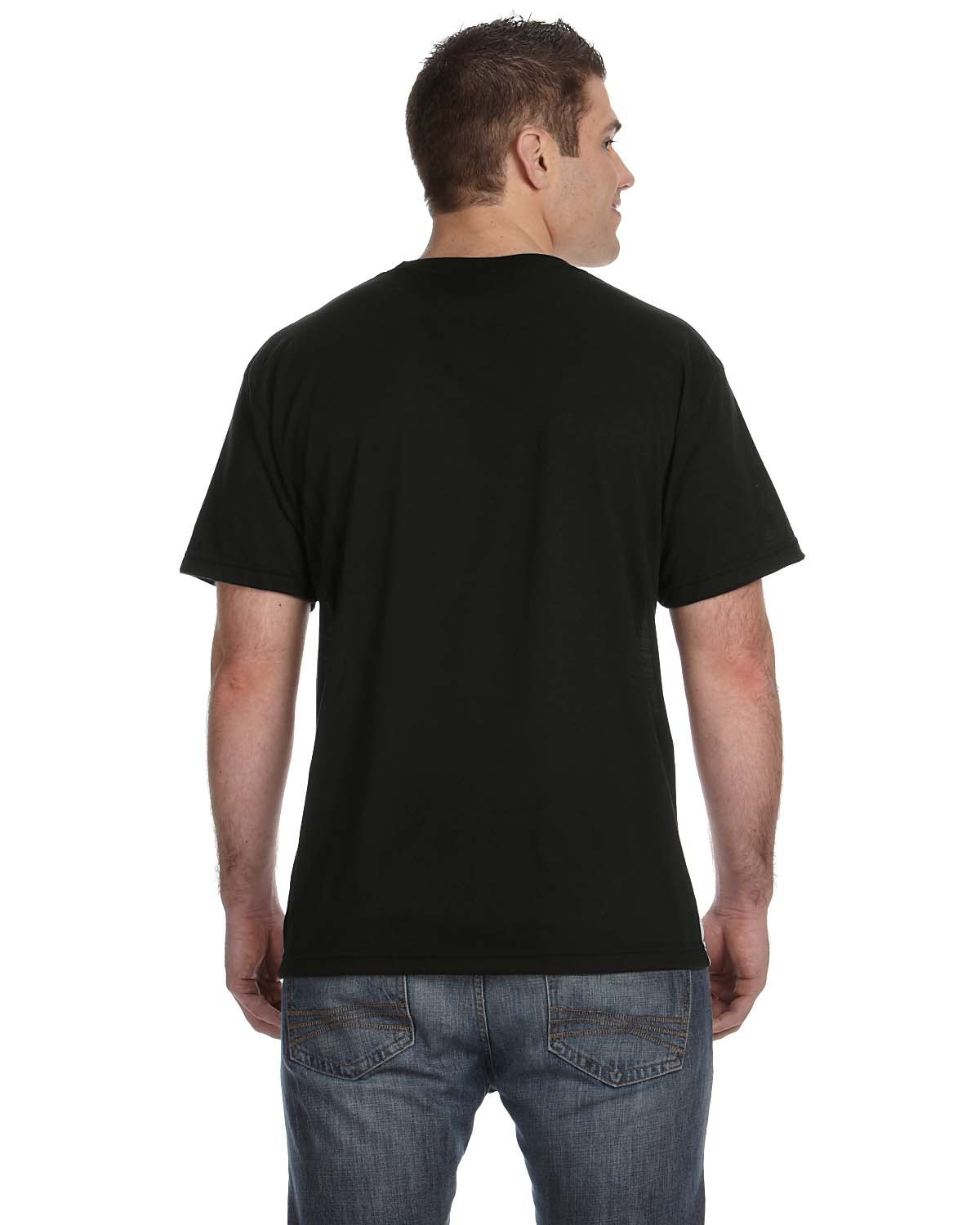 Men's Blackout Sublimation T-Shirt - White / Black