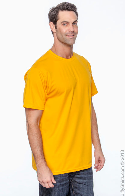Unisex Wicking T-Shirt - Gold