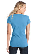Women's Fitted The Concert Tee - Aquatic Blue