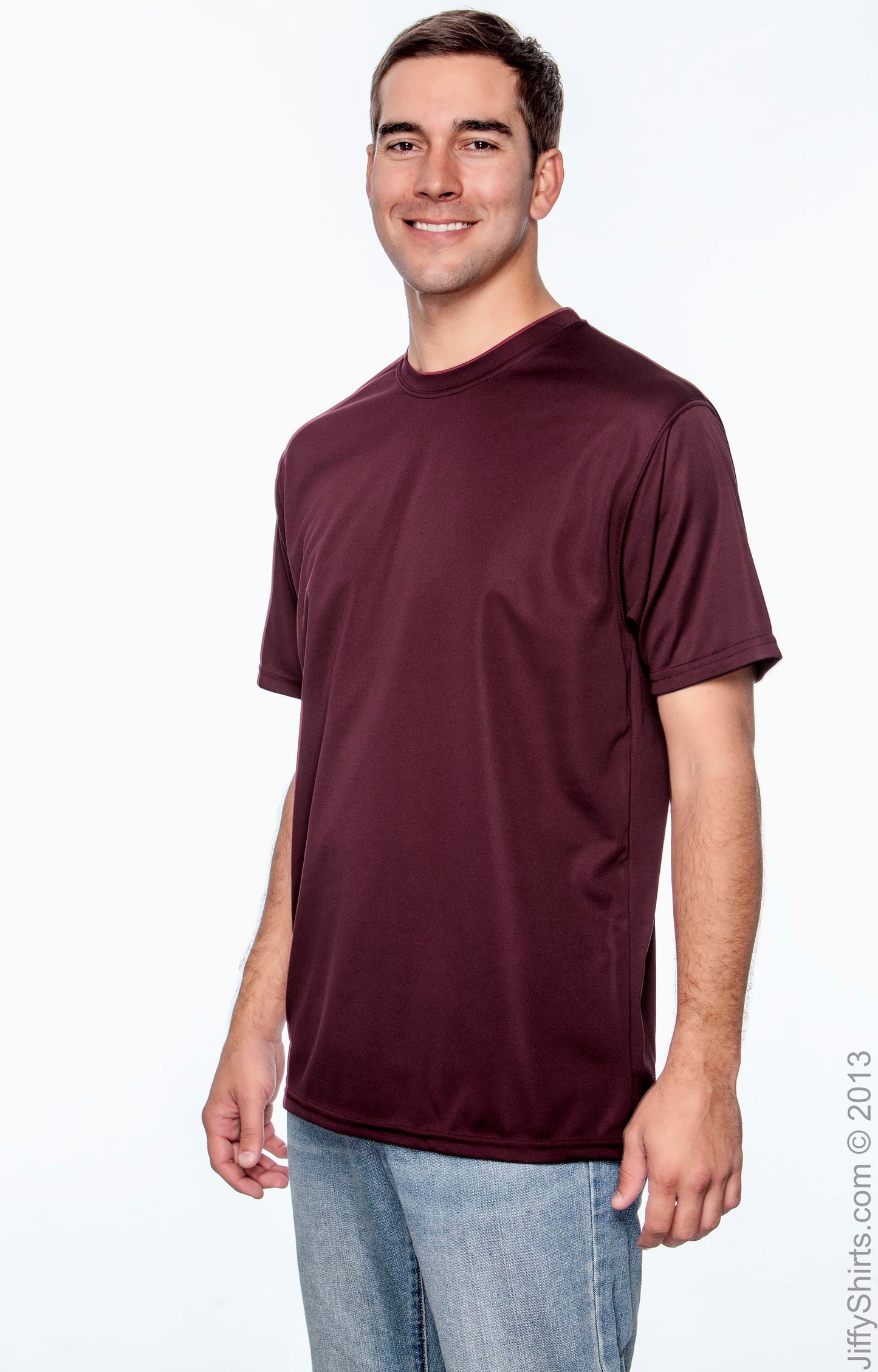 Unisex Wicking T-Shirt - Maroon