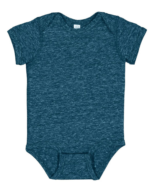Infant Harborside Melange Bodysuit - Oceanside Melange