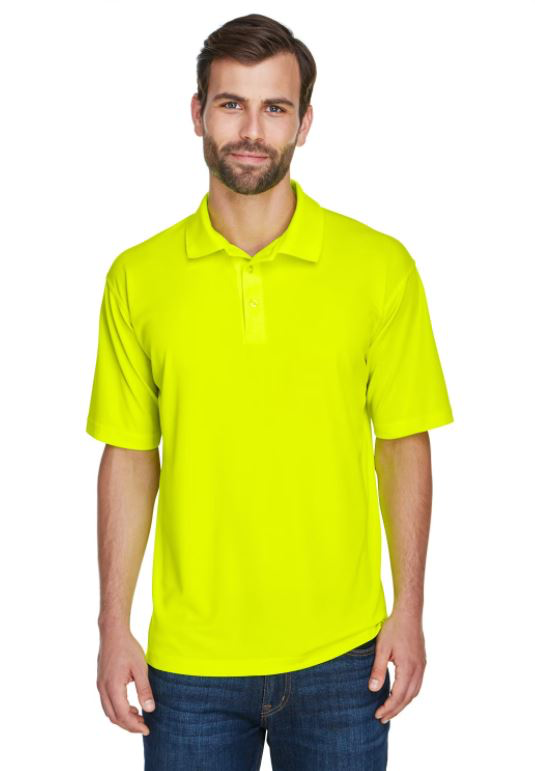 Men's Cool & Dry Mesh Piqué Polo - Bright Yellow