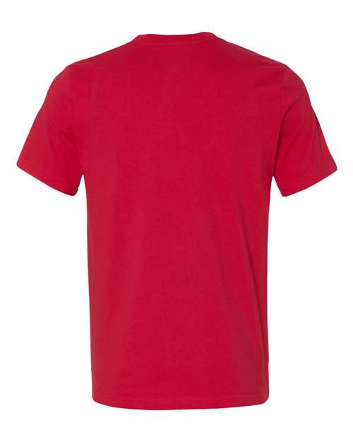 BELLA + CANVAS 3091 Red — back