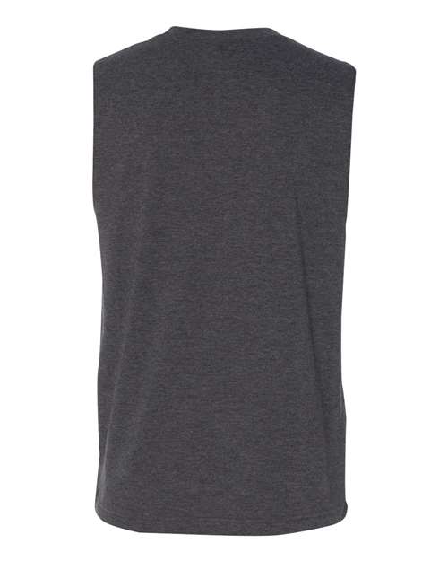 BELLA + CANVAS 3483 Dark Grey Heather — back