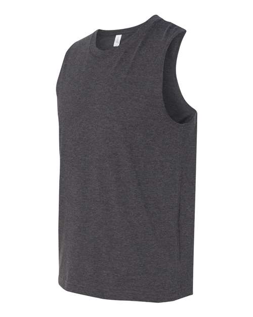 BELLA + CANVAS 3483 Dark Grey Heather — side