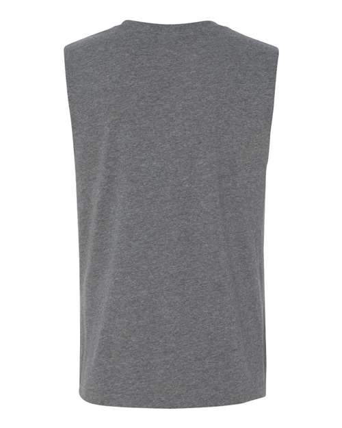 BELLA + CANVAS 3483 Deep Heather — back