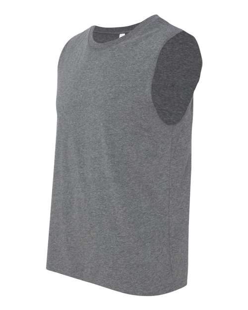 BELLA + CANVAS 3483 Deep Heather — side