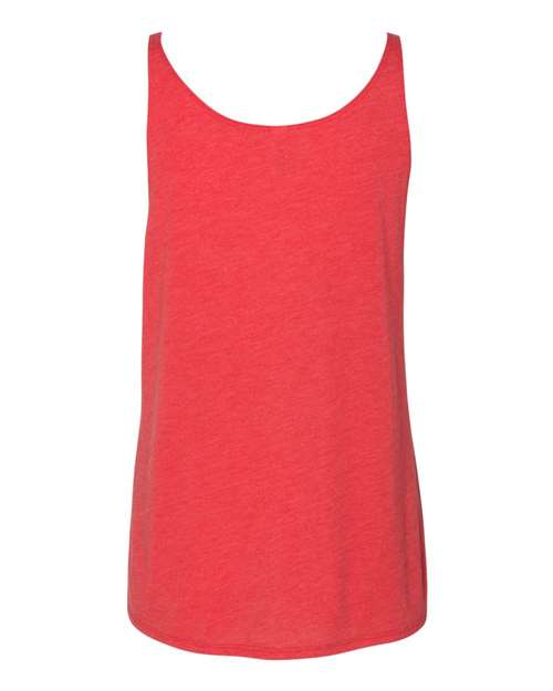 BELLA + CANVAS 8838 Red Triblend — back