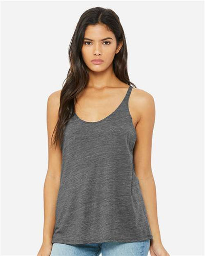 BELLA + CANVAS 8838 Asphalt Slub — on model front