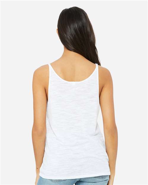 BELLA + CANVAS 8838 White Slub — on model back