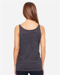BELLA + CANVAS 8838 Charcoal Black Slub — on model back