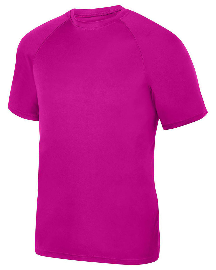 Unisex Attain Wicking Short-Sleeve T-Shirt - Power Pink