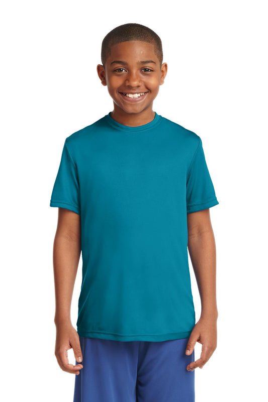 Youth PosiCharge Competitor Tee - Tropic Blue
