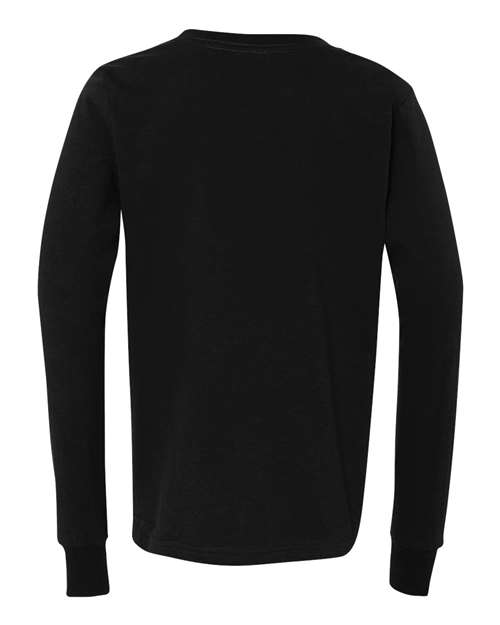BELLA + CANVAS 3501Y Black — back